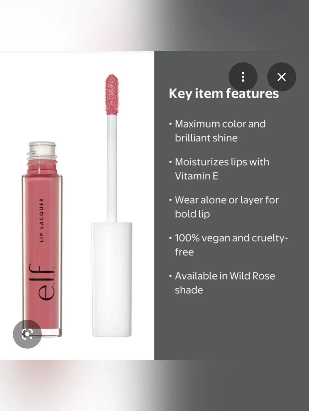 CoverGirl Yummy Plumper Gloss, Elf Lip Lacquer & AOA Studio Tinted Lip Oil BNIB